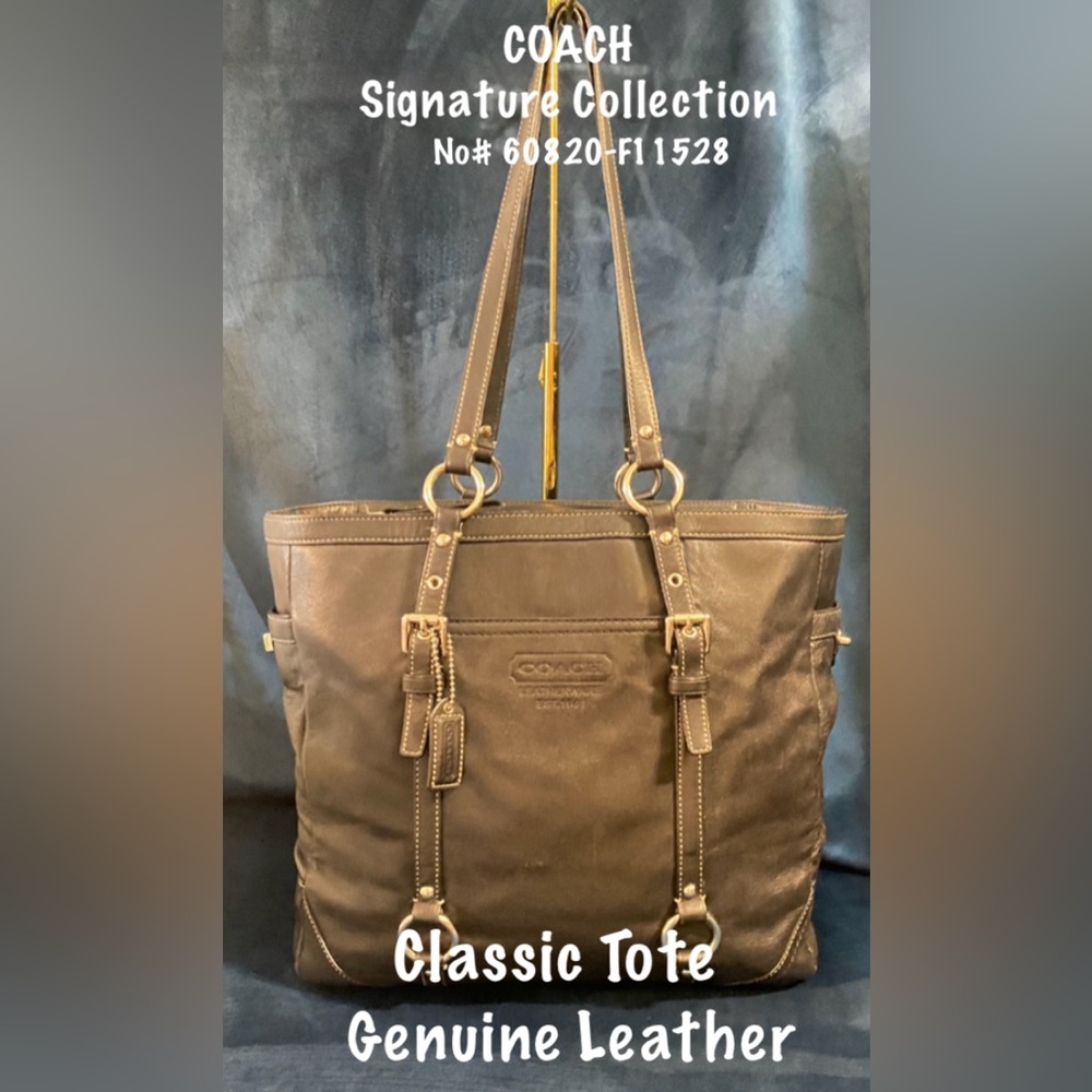 COACH Signature Gallery 
Classic Tote No# 60820-F11528